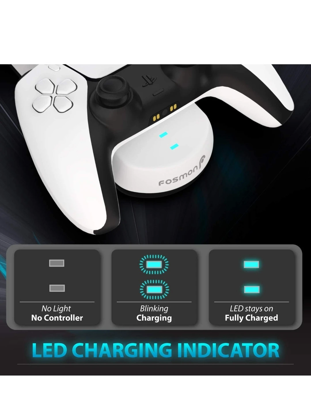 PS5 PlayStation Charger Karrot