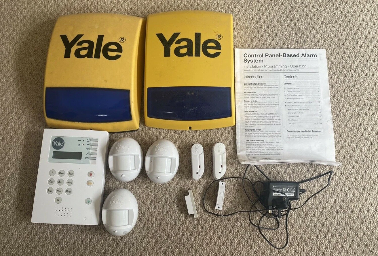Yale wireless alarm system Karrot