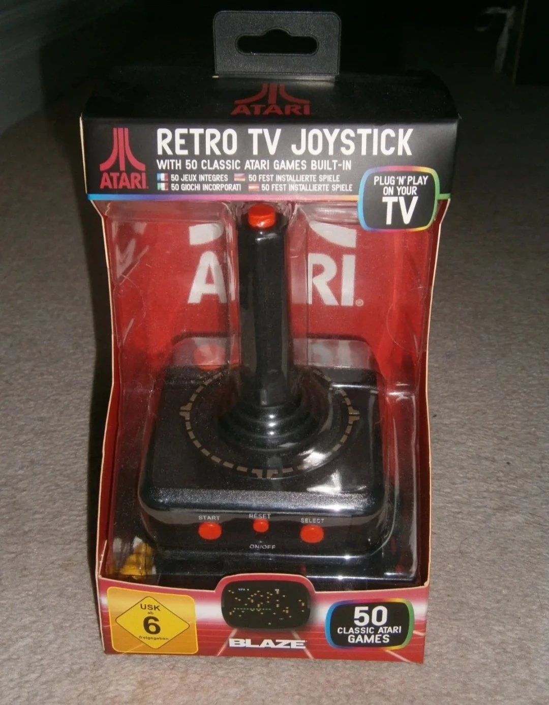 Atari retro plug and play, 50 games Karrot