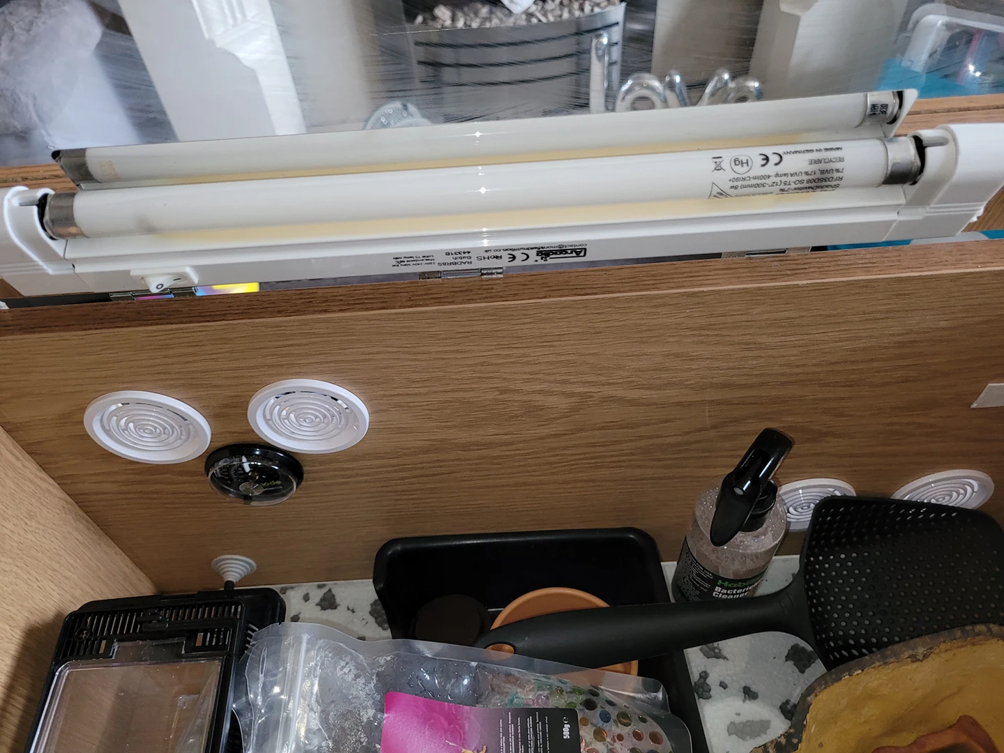 viv tank and bits heat mat and control Karrot