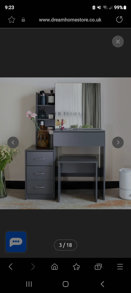 dressing table Karrot