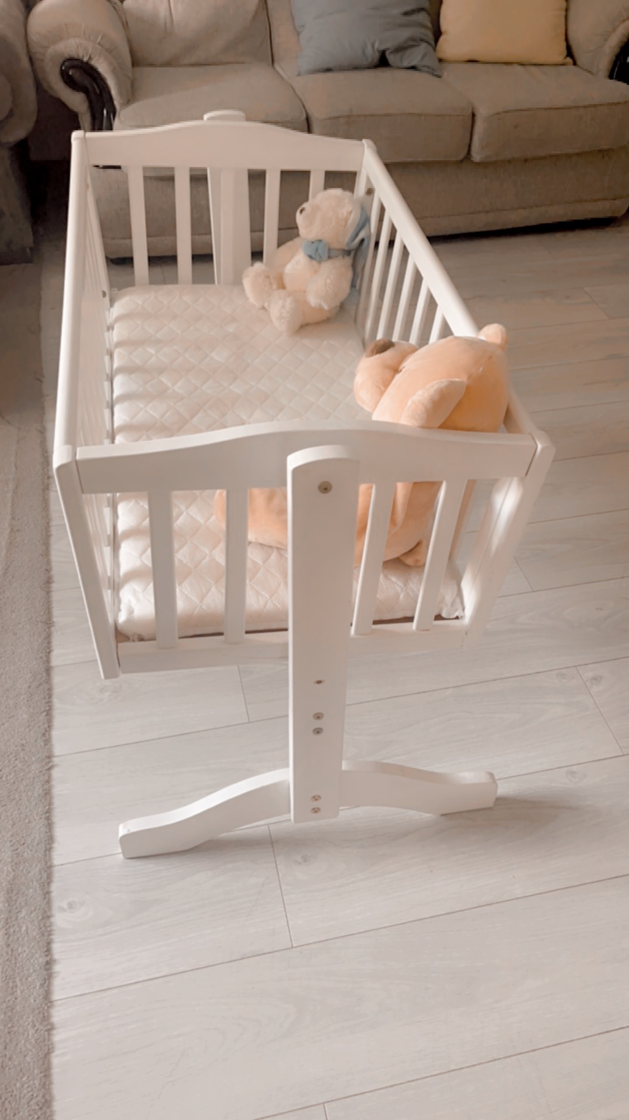 John lewis swinging cot Karrot