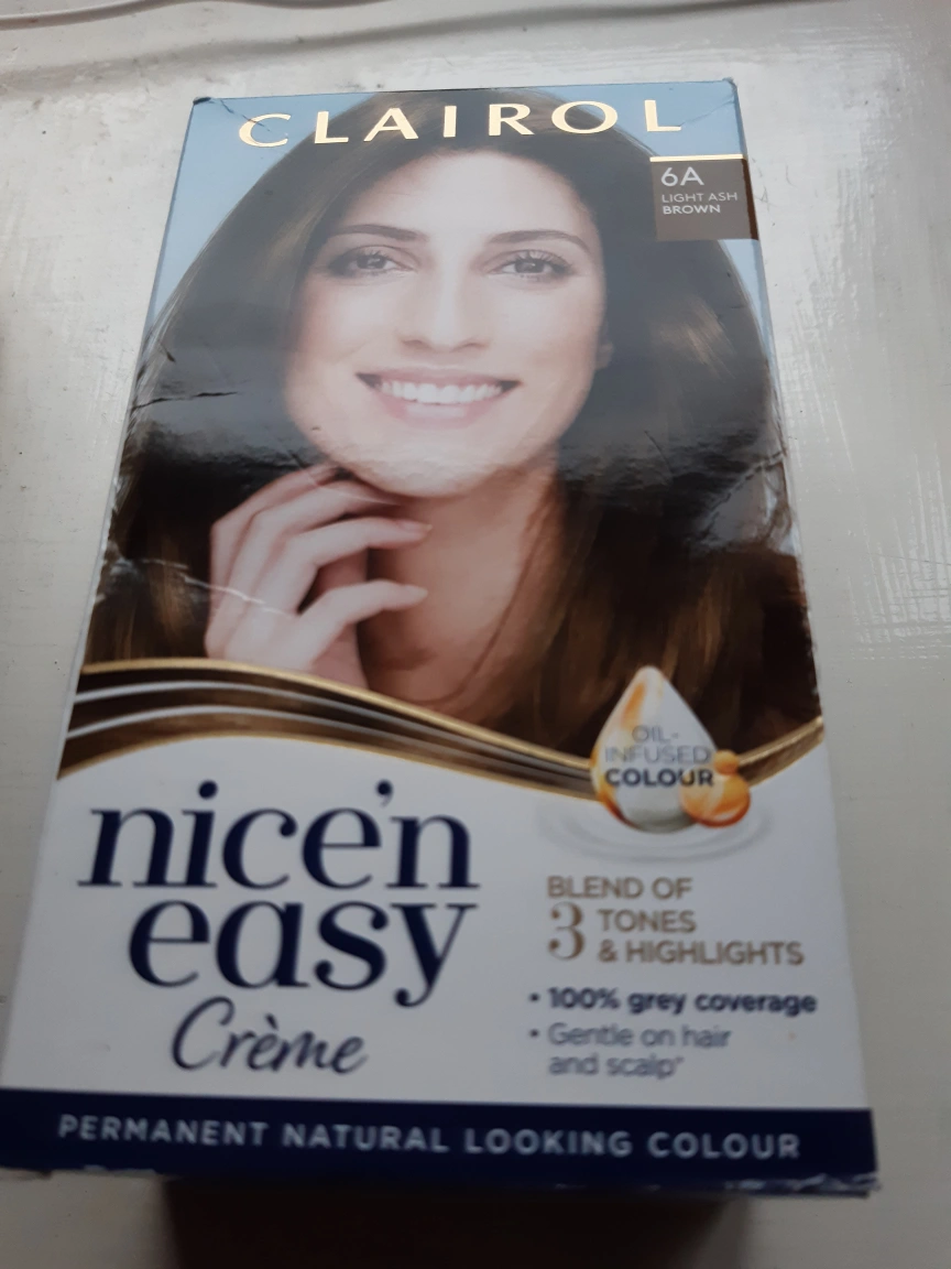 Nice N easy hair colour New Karrot