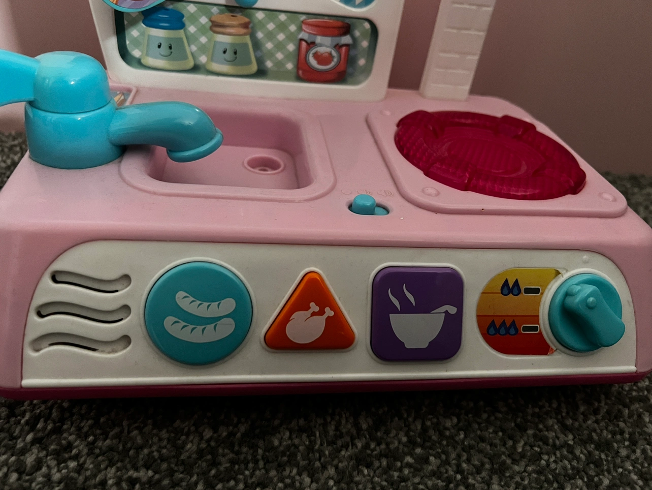 Mini toy kitchen stove and sink set Karrot