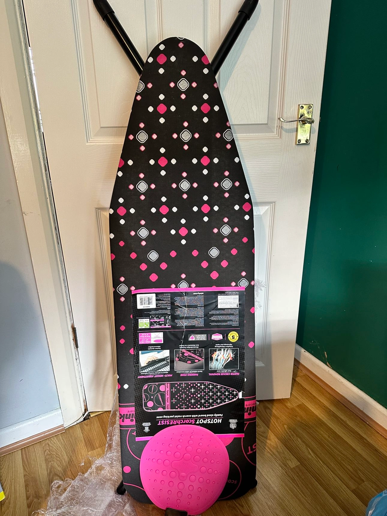 Minky Hot Spot Pro Compact Ironing Board Karrot