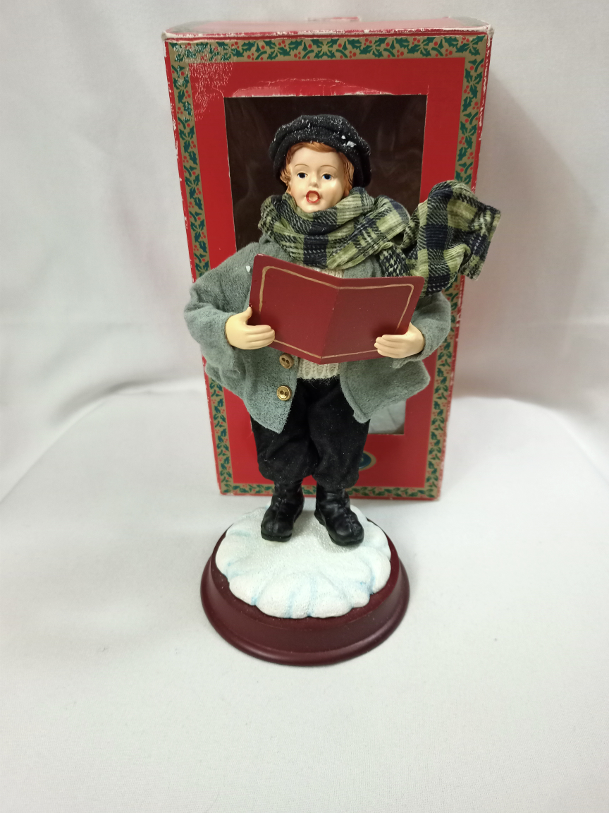 VINTAGE DAZZLERS CHRISTMAS WORLD CAROL SINGER. Karrot