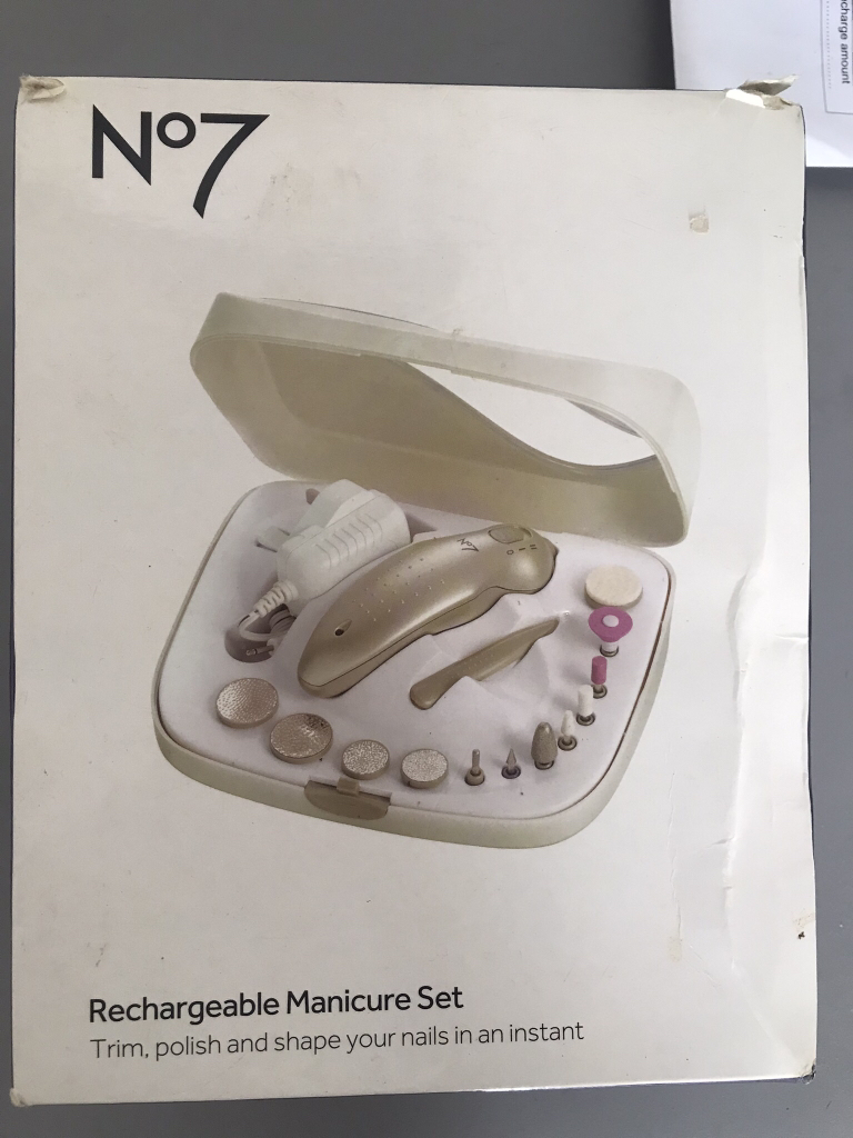 No7 electric manicure kit Karrot
