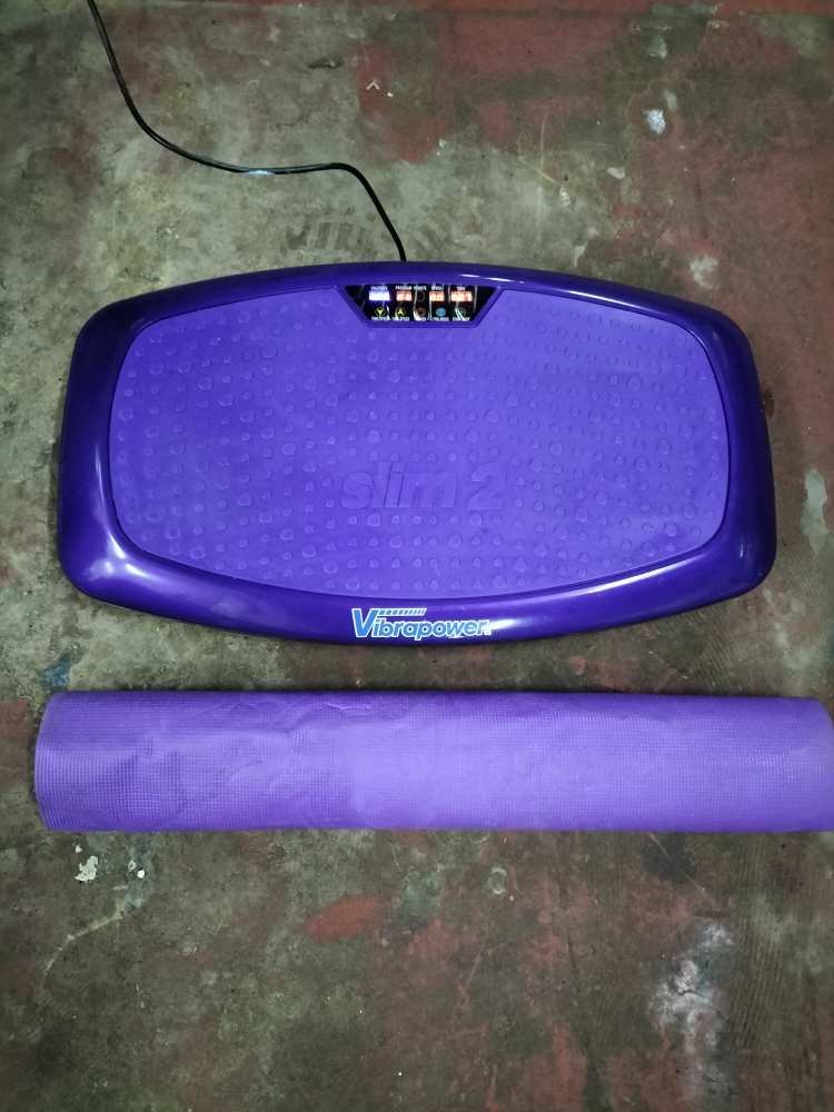 Vibrapower slim 2 exercise machine vibration plate Karrot